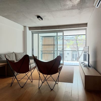 Rent of a bright furnished 3-room apartment, 120 m², Recoleta, Buenos Aires, Argentina